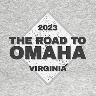 Virginia Road to Omaha College Baseball T-Shirt